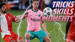 ⚡⚡ TOP SKILLS and MOMENTS from Barça v Girona [upl. by Gibby]