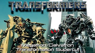 Transformers MegatronGalvatron Transformation Supercut [upl. by Ludovico]