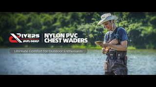 Probite Fishing Chest Waders with Boots [upl. by Enirhtac951]