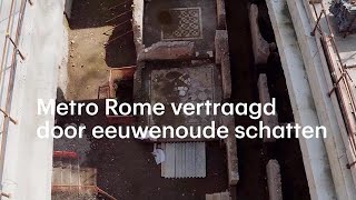 Metro bouwen in Rome Dan struikel je constant over archeologische schatten  RTL NIEUWS [upl. by Adnorat967]