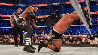 FULL MATCH  Bobby Lashley vs Goldberg – WWE Championship Match SummerSlam 2021 [upl. by Arrahs]