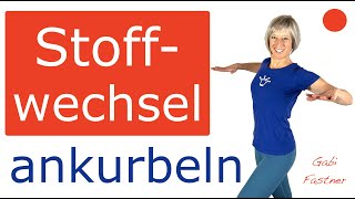 🌺25 min Stoffwechsel ankurbeln ca 200 Kcal verbrennen  ohne Geräte auch für Einsteiger [upl. by Underwood346]