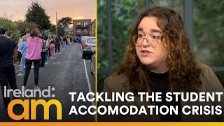 quotEmergency is an understatementquot  UCD SU President on the Student Accommodation Crisis  Ireland AM [upl. by Jeconiah]