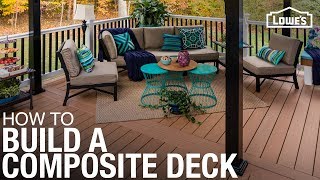 Learn How To Build a Deck with Composite Decking Material [upl. by Kreindler]