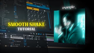 How To Make Smooth Shake Effect  After Effects Tutorial [upl. by Nnaarat]