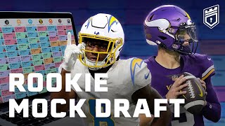 Updated 2024 Dynasty Rookie Mock Draft Post FreeAgency [upl. by Dobb]