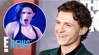 How Tom Holland REALLY Feels About That quotUmbrellaquot Performance Vs Zendaya  E News [upl. by Nysilla163]