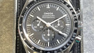 Omega Speedmaster Moonswatch Professional Black dial review [upl. by Ewer]