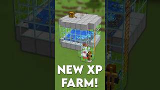 Minecraft NEW XP Farm 121 XP Farm Tutorial  Shorts [upl. by Berey]