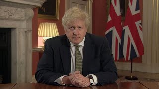 Johnson verkündet erneuten Lockdown in England bis Mitte Februar [upl. by Erdnoid]