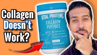 Do Collagen Supplements Work  5 HUGE Mistakes When Taking Collagen [upl. by Arymahs394]