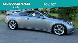 Late to work in my LS Swapped G35 POV [upl. by Lerad949]