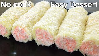 Just 10 Minutes Dessert with few Ingredients  Instant amp Easy Dessert Recipe [upl. by Warrick]