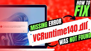 2022 How to Fix VCRuntime140dll was Not Found  Missing Error ✓ Windows 10117 ✓ 3264 bit [upl. by Nikita]