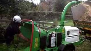 Our New Greenmech EcoArborist Chipper3GP [upl. by Drofhsa]