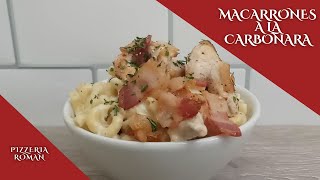 macarrones a la carbonara [upl. by Avevoneg909]