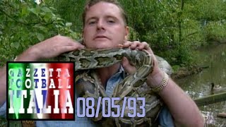 Gazzas Snake amp ALL the Goals 8th May 1993 FULL Highlights  Gazzetta Football Italia Rewind [upl. by Naruq]