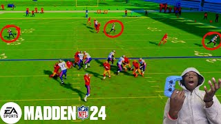 5 routes you NEED to beat MAN BLITZES IN MADDEN 24 [upl. by Ymmaj]