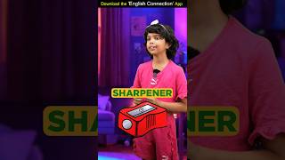 Learn Right Pronunciation of ✅ Sharpener  Kids English Words  Adi Connection shorts [upl. by Breskin]