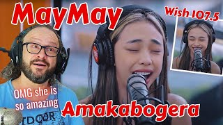 MAYMAY ENTRATA quotAmakabogeraquot LIVE on Wish 1075 Bus reaction [upl. by Uv]