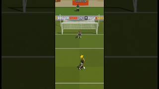 Penalty in Mini Soccer Star 😏 football amazinggoals curveball [upl. by Amil802]