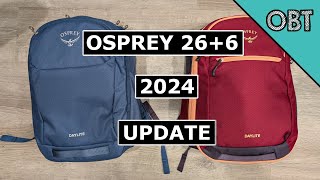 New 2024 Updated Osprey Daylite 266 Expandable Travel Pack [upl. by Enaillil3]