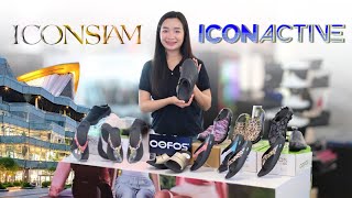 เดินช้อปจนเท้าเมื่อยที่ ICONSIAM🛍️ แวะชั้น 3 เลย OOFOS รอช่วยเท้าคุณอยู่ 🩴 [upl. by Obeded]