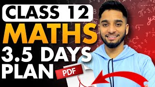 Class 12th Maths  Last 3 days plan🔥 class12 [upl. by Semaj]