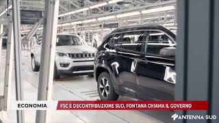 9 NOVEMBRE 2024  ECONOMIA FSC E DECONTRIBUZIONE SUD FONTANA CHIAMA IL GOVERNO [upl. by Roland]