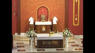 72524 9AM ET Holy Sacrifice of the Mass for the Feast of Saint James Apostle [upl. by Eniamrehc68]