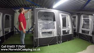 Kampa Dometic Rally Air 260 All Season Awning 2020 Review [upl. by Oleusnoc]