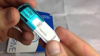 Lexar JumpDrive V10 16GB USB Drive unboxing [upl. by Eartnoed882]