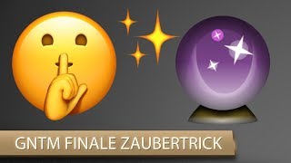 GNTM 2017 Finale Der geheime Zaubertrick [upl. by Ralleigh]