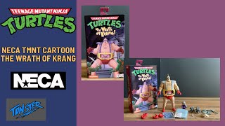 NECA Teenage Mutant Ninja Turtles Cartoon the Wrath of Krang Unboxing and Review [upl. by Jaddan962]