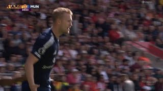 De Ligt Goal Vs Southampton Fans reaction  De ligt header goal deligt manchesterunited mufc [upl. by Eal]