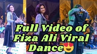 Full Video of Fiza Ali Dance 🩰  Fiza Alis FIRE Moves Steal the Show at a Friends Wedding💃🎺 [upl. by Enyallij]