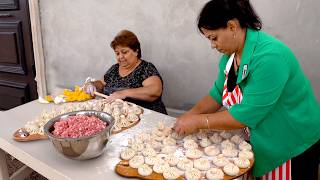 5 Azerbaijani Women Reveal Their Khinkali Cooking Secrets at Home [upl. by Corinna]