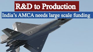 India’s 5th generation AMCA requires huge budget Cost breakdown of the project [upl. by Delly]