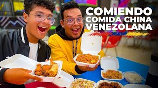 PROBANDO COMIDA CHINA VENEZOLANA DE LA ARROZERIA [upl. by Faustine]