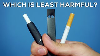 Vaping vs Smoking vs IQOS Which is Least Harmful 🚬 [upl. by Aiva]