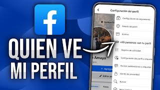 ✅COMO SABER QUIEN REVISA MI PERFIL DE FACEBOOK 2024 Muy Fácil y Rápido [upl. by Akcimehs]