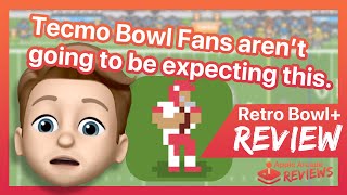 Retro Bowl Apple Arcade Review Is It the New Tecmo Bowl for iPhone [upl. by Nathanial]