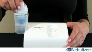 Just Nebulizers Omron CompAir Nebulizer System NEC801 [upl. by Moynahan100]