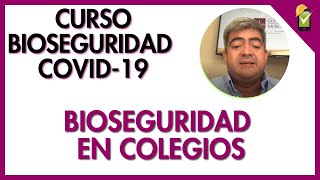 Protocolos de bioseguridad en Colegios Dr Iván Gómez [upl. by Sansen]