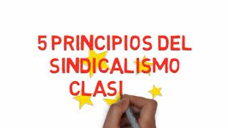 Sobre los principios del sindicalismo [upl. by Eatnoled335]