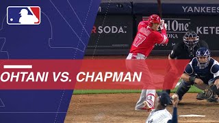 Shohei Ohtani takes on Aroldis Chapman in New York [upl. by Sigvard7]