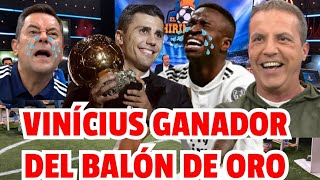 🤣🤣 CRISTÓBAL SORIA HACE RABIAR AL CHIRINGUITO CON EL RIDÍCULO DE VINÍCIUS EN EL BALÓN DE ORO 2024 [upl. by Schatz]