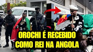 OLHA COMO FOI A CHEGADA DO OROCHI EM LUANDA NA ANGOLA  TRAP 24 HORAS [upl. by Faxon]