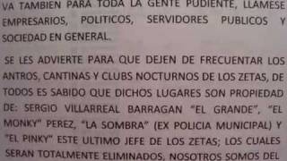 ELIMINANDO ZETAS DE LA COMARCA LAGUNERA [upl. by Giefer]