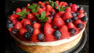 ErdbeerHeidelbeer Blaubeeren Torte [upl. by Dania]